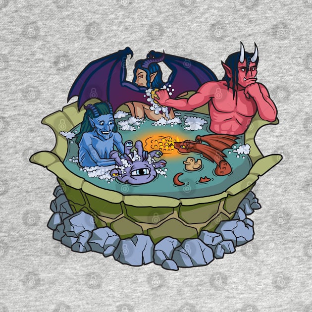 The Party That Bathes Together Stays Together (no text) by GiveNoFox